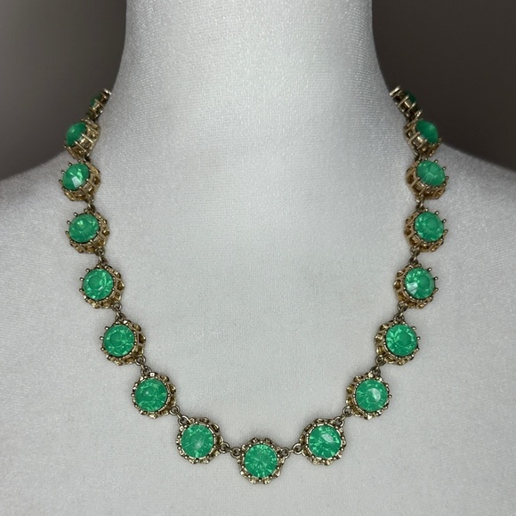 J. Crew Jewelry - Vintage J. Crew Seafoam Green Riviere Necklace